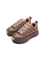 Reprise Sneakers Brown Fleece