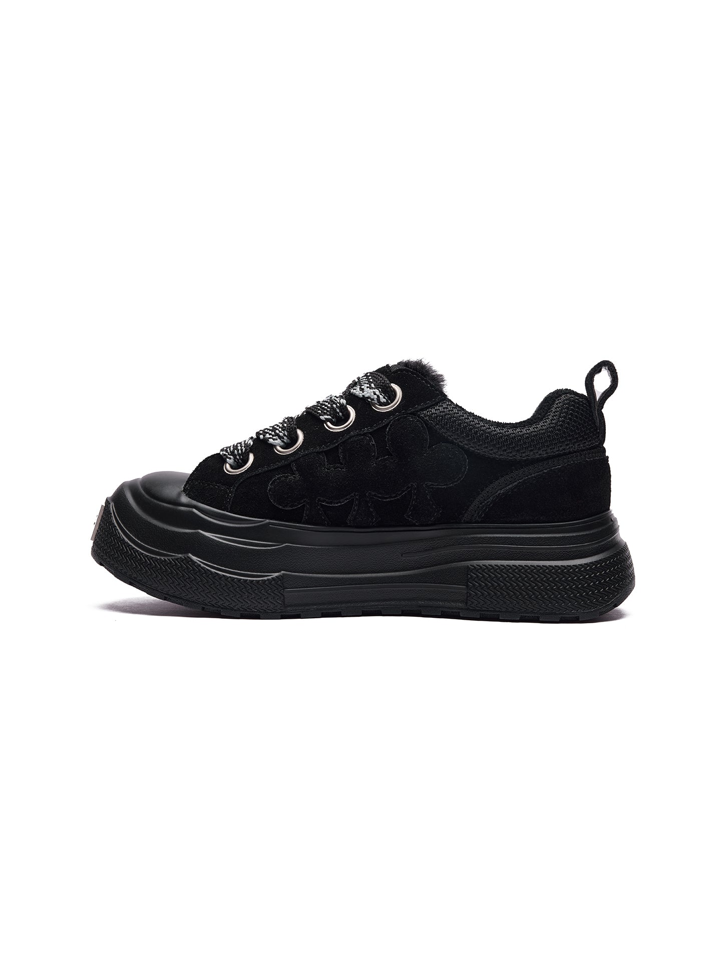 Reprise Sneakers Black Fleece