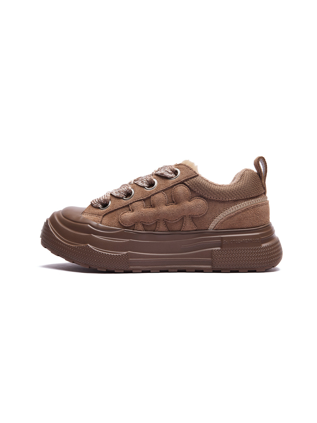 Reprise Sneakers Brown Fleece