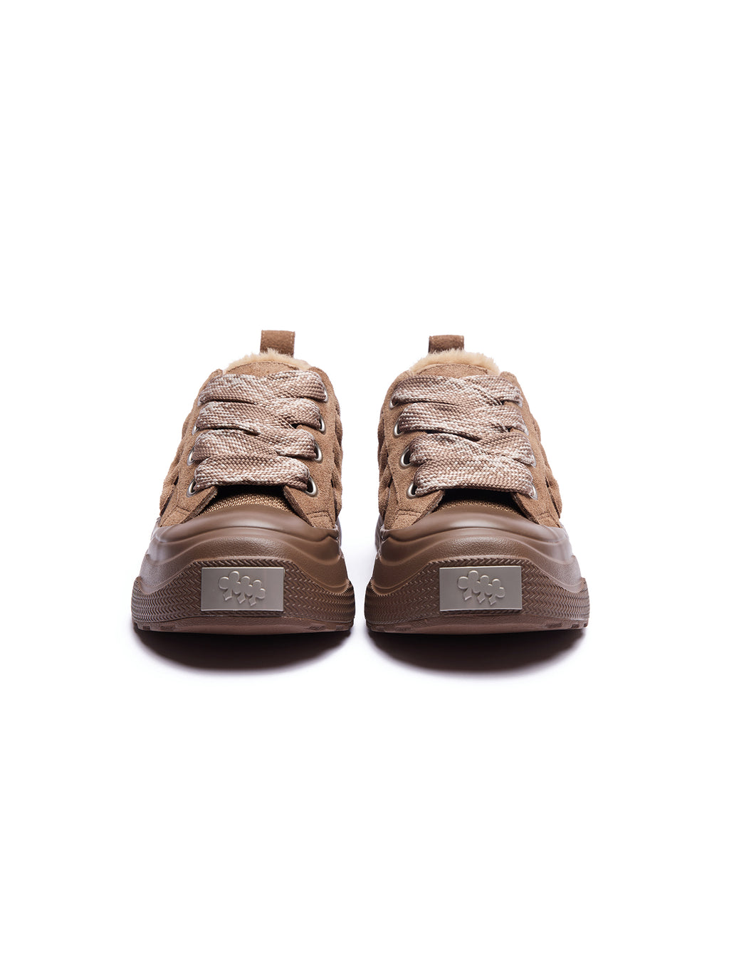 Reprise Sneakers Brown Fleece